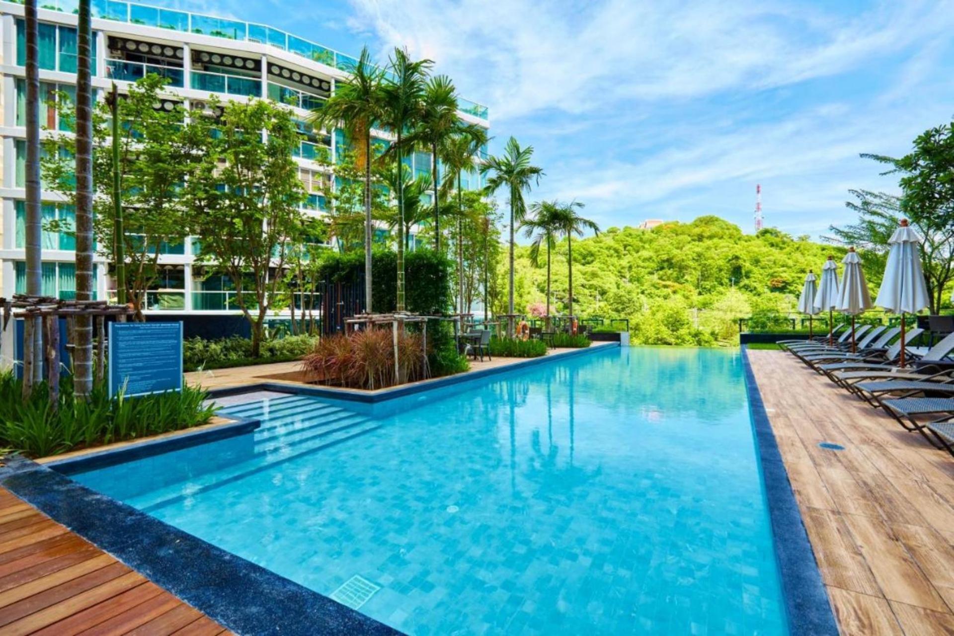 Walking Street Unixx Condo Beautiful Sea View Pattaya Extérieur photo