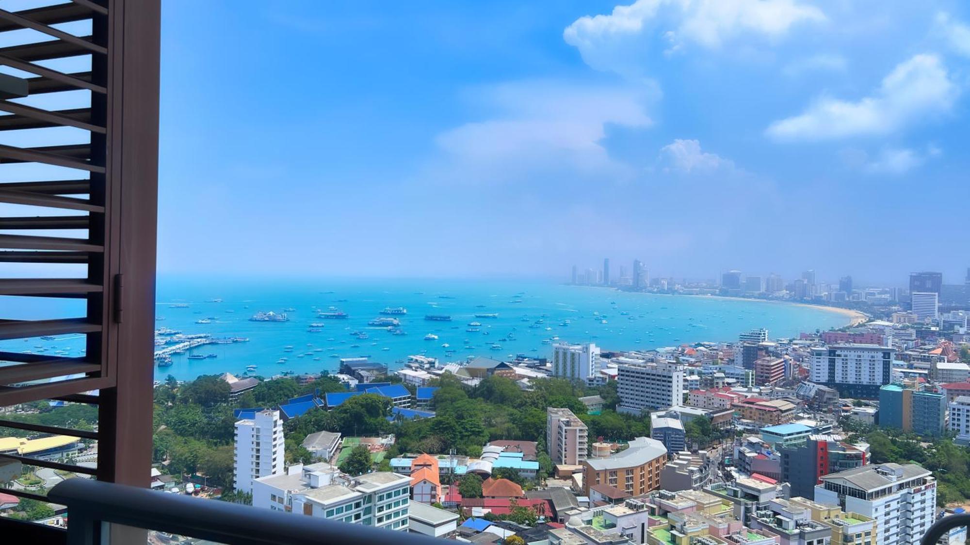 Walking Street Unixx Condo Beautiful Sea View Pattaya Extérieur photo
