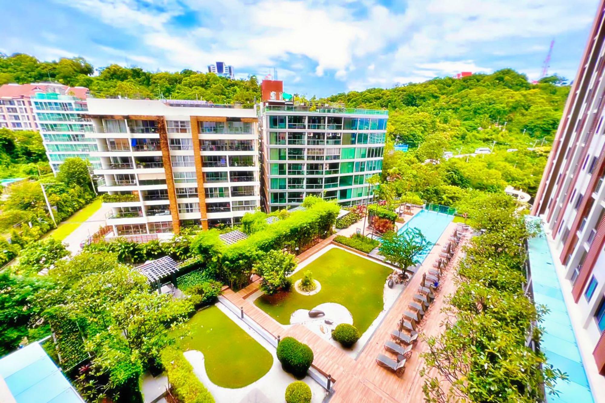 Walking Street Unixx Condo Beautiful Sea View Pattaya Extérieur photo